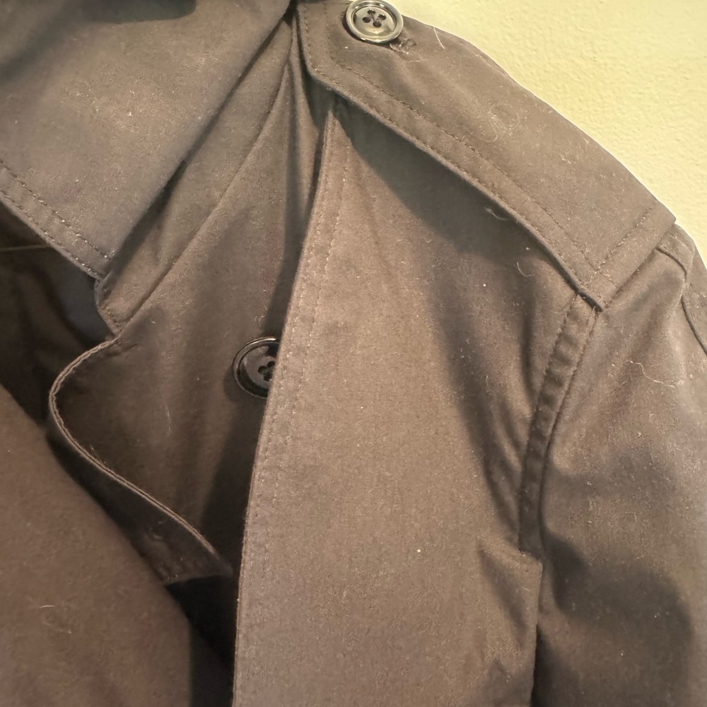 DSCP Black Garrison Collection Trench Coat - Picture 6 of 11